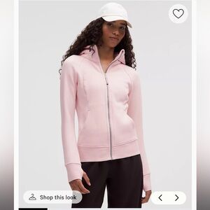 Lululemon Scuba Full Zip Hoodie Size 2 Pink